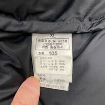 G◎ THE NORTH FACE 90'S ノースフェイス ヌプシジャケット フィル700 ダウン 黒 XL メンズ ブラック_画像6