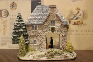 送料無料 英国製 ☆ LILLIPUT LANE ☆ リリパット レーン ☆ SNOWDON LODGE 1994 Christmas Lodge Collection ☆ ミニチュアハウス ☆ 希少