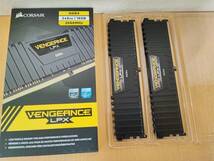 CORSAIR DDR4-2666MHz デスクトップPC用 メモリモジュール VENGEANCE LPX Series 8GB×2枚 CMK16GX4M2A2666C16_画像1