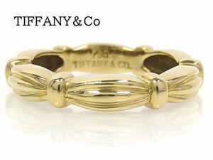 TIFFANY&Co ティファニー 750 ビンテージ リング イエローゴールド