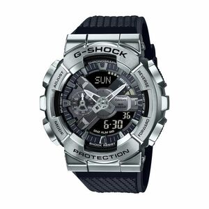 【新品未使用】G-SHOCK★GM-110-1AJF★Metal Covered(メタルカバード)★シルバー★国内正規品★タグ付き★保護シール付き★送料も安い