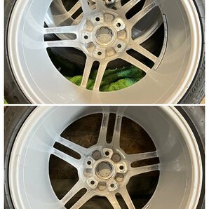 ポルシェ カレラ 純正 19インチ 8.5J +54/11J +69 235/40R19 285/35R19 PILELLI SOTTOZERO スタッドレスタイヤホイール 4本セット Hの画像10