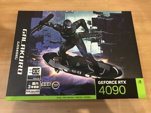 【新品・未使用】玄人志向 NVIDIA GeForce RTX4090 グラフィックボード GDDR6X 24GB 搭載モデル GG-RTX4090-E24GB/OC/TP