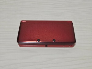 ☆動作確認済み☆ニンテンドー3DS フレアレッド 本体 動作OK・初期化済み ニンテンドー 3DS