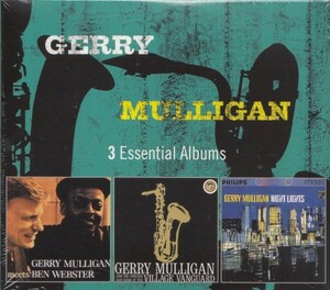 即決JAZZ １【ジェリーマリガン / ３ エッセンシャル・アルバム～GERRY MULLIGAN/Three Essential Albums＝人気盤！】未開封/新品