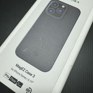 PITAKA MagEZ Case 3 iPhone14pro専用【キズなし美品】アラミド繊維ケース