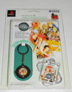 送0【 新品 テイルズオブジアビス PS2 メモリーカード 】ケース・キーホルダー・シール付 藤島康介 Tales of the Abyss