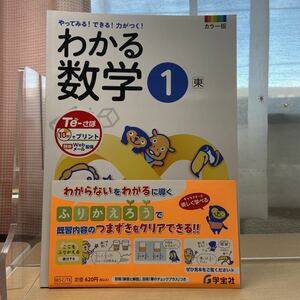 ★送料無料【わかる数学1 】中学数学/ やってみる！できる！力がつく！/ 東書/ 学宝社/ おすすめ教材/ 未使用！