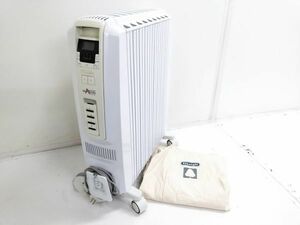 ▲ 動作品 DeLonghi デロンギ ドラゴンデジタル オイルヒーター TDD0915W 10～13畳 X字型9枚フィン ヒーター 1019A-1 @140 ▲