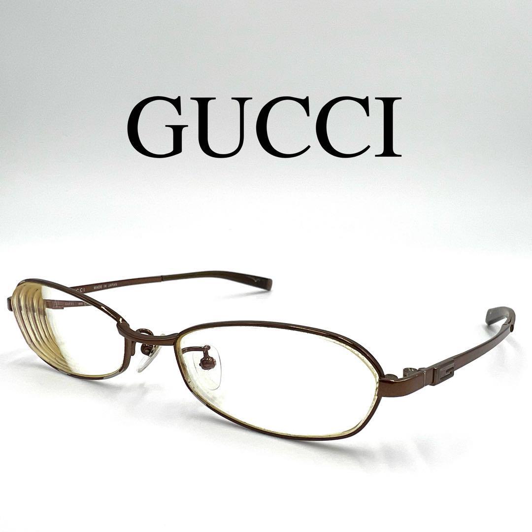 GUCCI グッチ メガネ 眼鏡 度入り GG2629 サイドロゴ ケース付き-