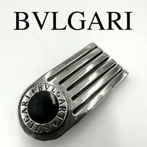 BVLGARI ブルガリ マネークリップ サークルロゴ シルバー