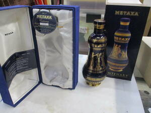 古酒　未開封　ブランデー　ＭＥＴＡＸＡメタクサ　ＣＥＮＴＥＮＡＲＹセンテナリー　700ml　18K　GOLD　検　アルコール