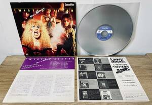 Twisted Sister ★Stay Hungry★ LD Laserdisc ★1984 Live Concert Hard Rock Glam Heavy Metal Iron Maiden Judas Priest★ No Rot (ok!)