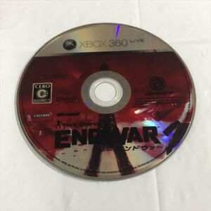 P47122 ◆エンドウォー XBOX360 ゲームソフト ディスクのみ