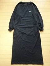 【Lee】ロング丈 長袖 ワンピース ブラック SIZE:MEDIUM (リー)_画像2