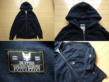 【FIVE-O】フルジップ スウェットパーカー ブラック SIZE:LARGE (ファイブオー,50DUPPIES)_画像6