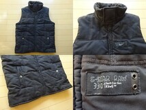 【G-STAR RAW】ADKIN VEST ブラック SIZE:SMALL (ジースターロウ,ベスト)_画像5