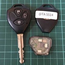 @TA5514 ランプ灯 基盤26030 トヨタ 純正 3ボタン スライド キーレス ハイエース AZR60ヴォクシー ノア ポルテ アルファード等_画像1