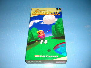 6095 new goods unused SFC super Birdie * Rush golf game data East nintendo 