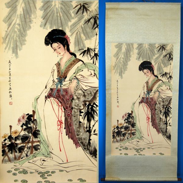 2025年最新】Yahoo!オークション -中国美人画(掛軸)の中古品 2025年最新】Yahoo!オークション -中国美人画(掛軸)の中古品