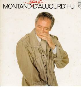 LP 美品 イヴ・モンタン / 昨日、今日・・・ YVES MONTAND / MONTAND D'HIER ET D'AUJOURD'HUI【Y-417】