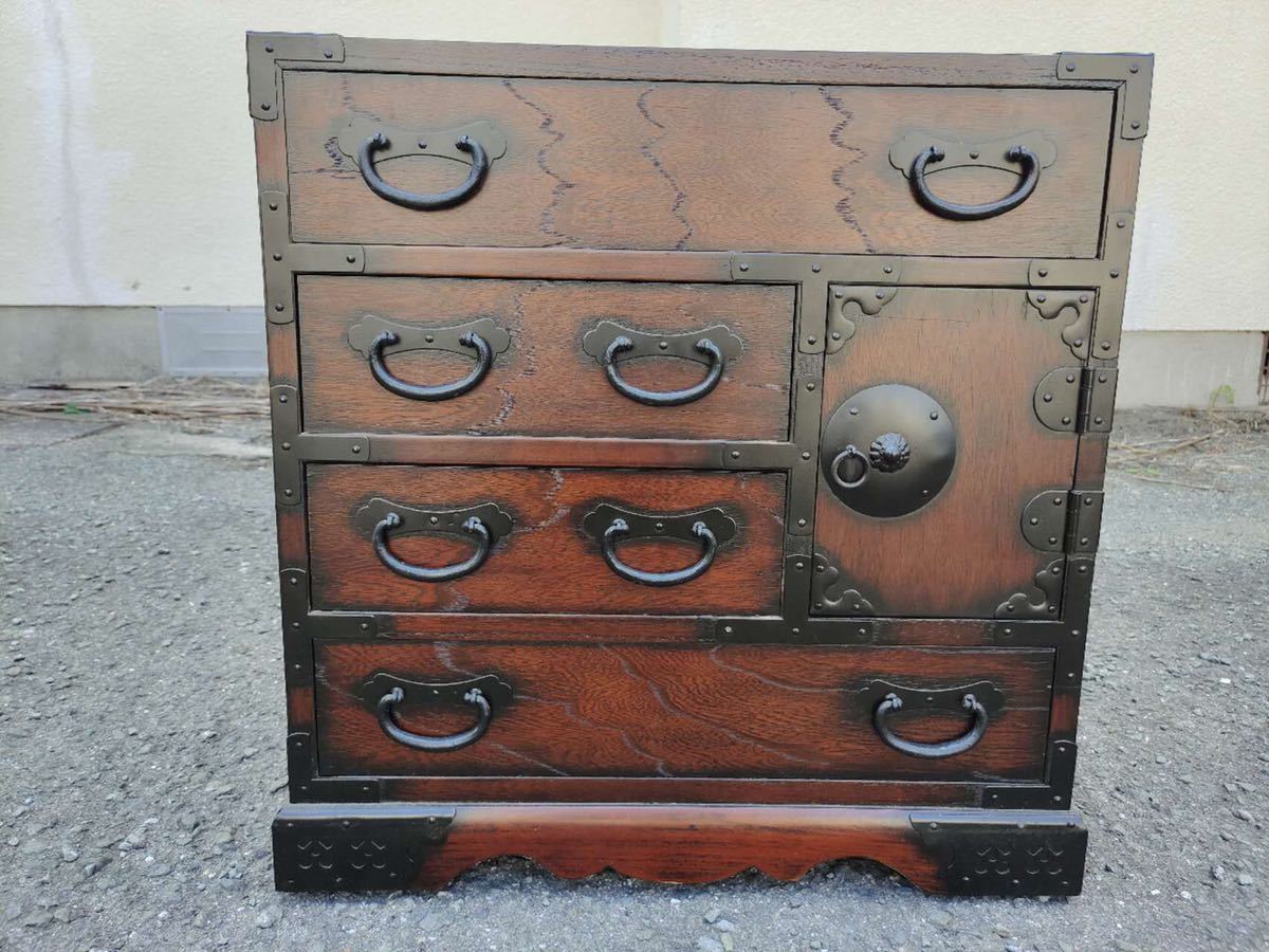 年最新ヤフオク! 仙台箪笥アンティーク、コレクションの中古