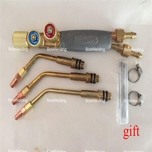  height - grade welding torch Japan type jet torch gas welding tool oxygen fading chi Len portable propane welding gun 