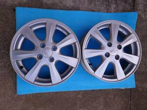 Subaru　Ｒ１　GenuineWheels　１５Inch　オフset45　４1/2Ｊ　二本１set