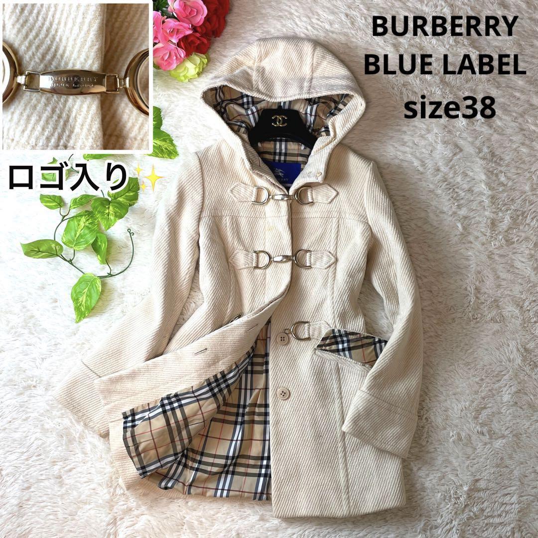 BURBERRY BLUE labelコートFNF-05-716-08グレーバーバリーブルー