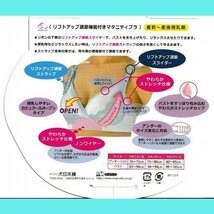 送料無料 犬印 M 産前授乳 リフトアップ 谷間メイク カシュクール開ブラ ピンク_画像5