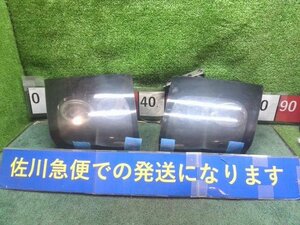 日産 180SX タイプ2 中期 RPS13 社外 左右 ヘッドランプ ヘッドライト メーカー不明 リトラ 丸目4灯 ライトブラケット割れ リトラ取付割れ