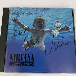 Nirvana 直筆サイン入り CD ニルヴァーナ