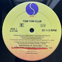 12inch TOM TOM CLUB / SUBOCEANA_画像8