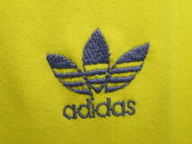 アディダス ヴィンテージジャージ スウェーデンカラー フランス製 made in FRANCE Sweden 代表 adidas 70s 青タグ ビンテージ VENTEX社製_画像5