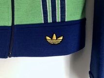 アディダス ジャケット ジェットドレス Rosendahl Jet Dress （西ドイツ製）ヴィンテージ ジャージ adidas 1975 70s ボタン ミュンヘン五輪_画像6