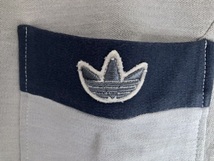 70年代西ドイツ製 アディダスアルミボタンジャケット Grey ヴィンテージ ジャージ adidas W杯 サッカー 五輪 made in west germany グレー_画像7