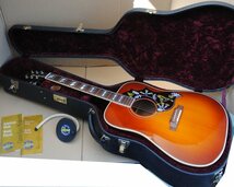 ☆激鳴り！【Gibson / ギブソン アコースティックギター HUMMINGBIRD 2001年 ハミングバード 】MADE IN USA ハードケース付 N10225_画像1