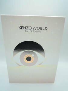 KENZO WORLD ケンゾー ワールド EDT オーデトワレ/香水/50mlボトル/フレグランス　未使用に近い