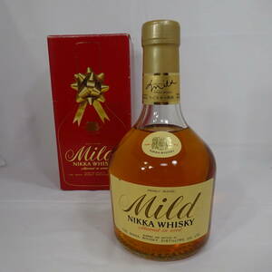 【愛知県限定・未開栓保管品】NIKKA WHISKY MILD ニッカ マイルド ウイスキー 特級 760ml 43% 国産 箱入 未開封 1030B古酒