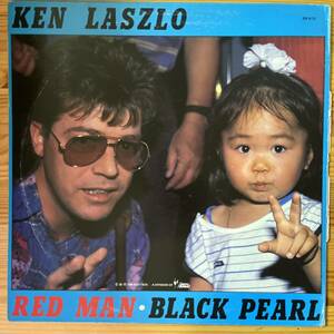 スウェーデン盤　12“ Ken Laszlo Red Man / Black Pearl BB 8172 イタロ・ディスコ