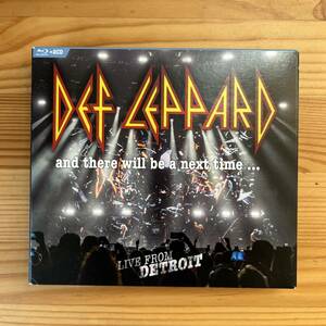 ブルーレイ＋2CD DEF LEPPARD / and there will be a next time … LIVE FROM DETROIT デフ・パレード　EVB335599