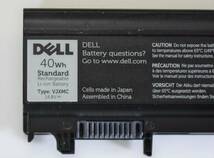 DELL VJXMC バッテリー (14.8V-40Wh)/残容量80%以上充電可能 /Latitude E5440 E5540 など 対応/中古品_画像2