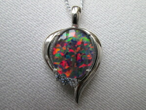  black opal * necklace *.. . beautiful!*tolip let present celebration reply own to .. beautiful .!