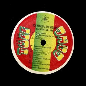 91年 ジャマイカ盤LP！Bob Marley & The Wailers / Talkin' Blues【Tuff Gong / TGLLP 12】ボブ・マーリー 未発表テイク Reggae レゲエの画像2