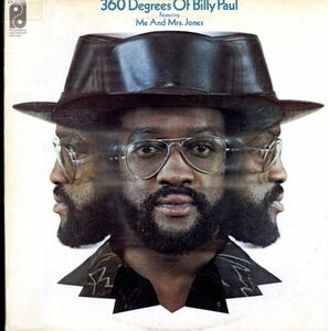 USオリジLP！Billy Paul / 360 Degrees Of Billy Paul 72年【Philadelphia International / ZX 31793】ビリー・ポール Wu-Tang Clan ネタ