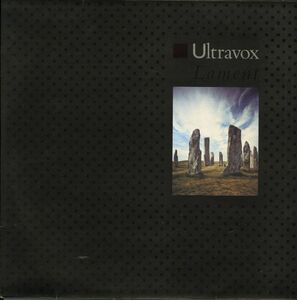 UK盤84年プレスLP！Ultravox / Lament【Chrysalis / CDL 1459】ウルトラヴォックス ミッジ・ユーロ ラメント ニューウェイヴ シンセポップ