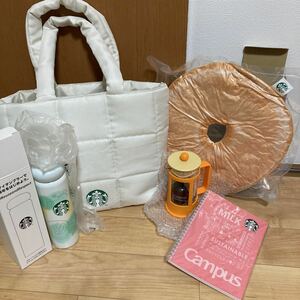 スターバックス 福袋 当選 グッズ 5点セット トートバッグ タンブラー etc スタバ STARBUCKS