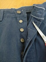 新品 デッドストック 90s 99年 ビンテージ USA製 Levi's501 リーバイス501 後染め ブルー デニムパンツ W30L34 ★505ジーンズ_画像7