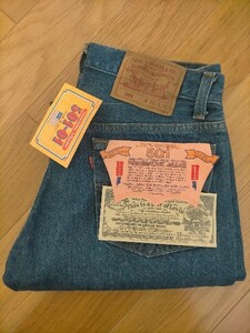 新品 デッドストック 90s USA製 ビンテージ 92年 Levi's501-0000 リーバイス501 デニムパンツ ストーンウォッシュ W30L36★ジーンズ505