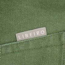 LIBEIRO リベイロ 通年 デニム切替★ 裾カットオフ ミリタリー フレア パンツ Sz.L　メンズ　I3B00631_9#R_画像7